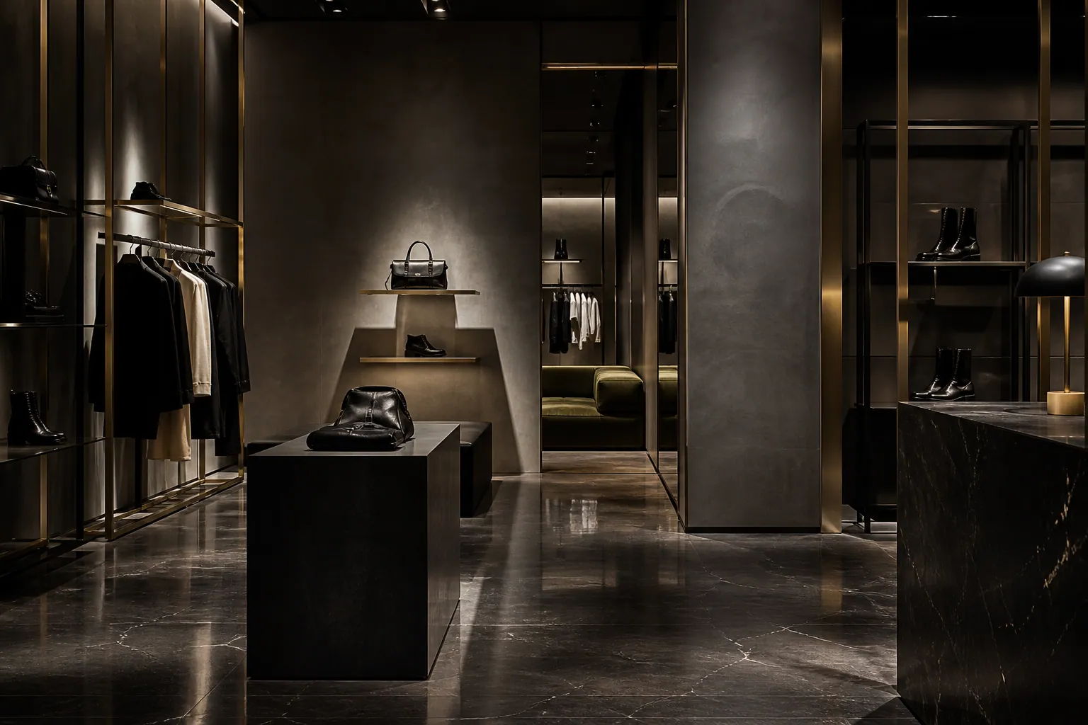 The Flagship Showroom, Retail interior concept by Greystone Infra